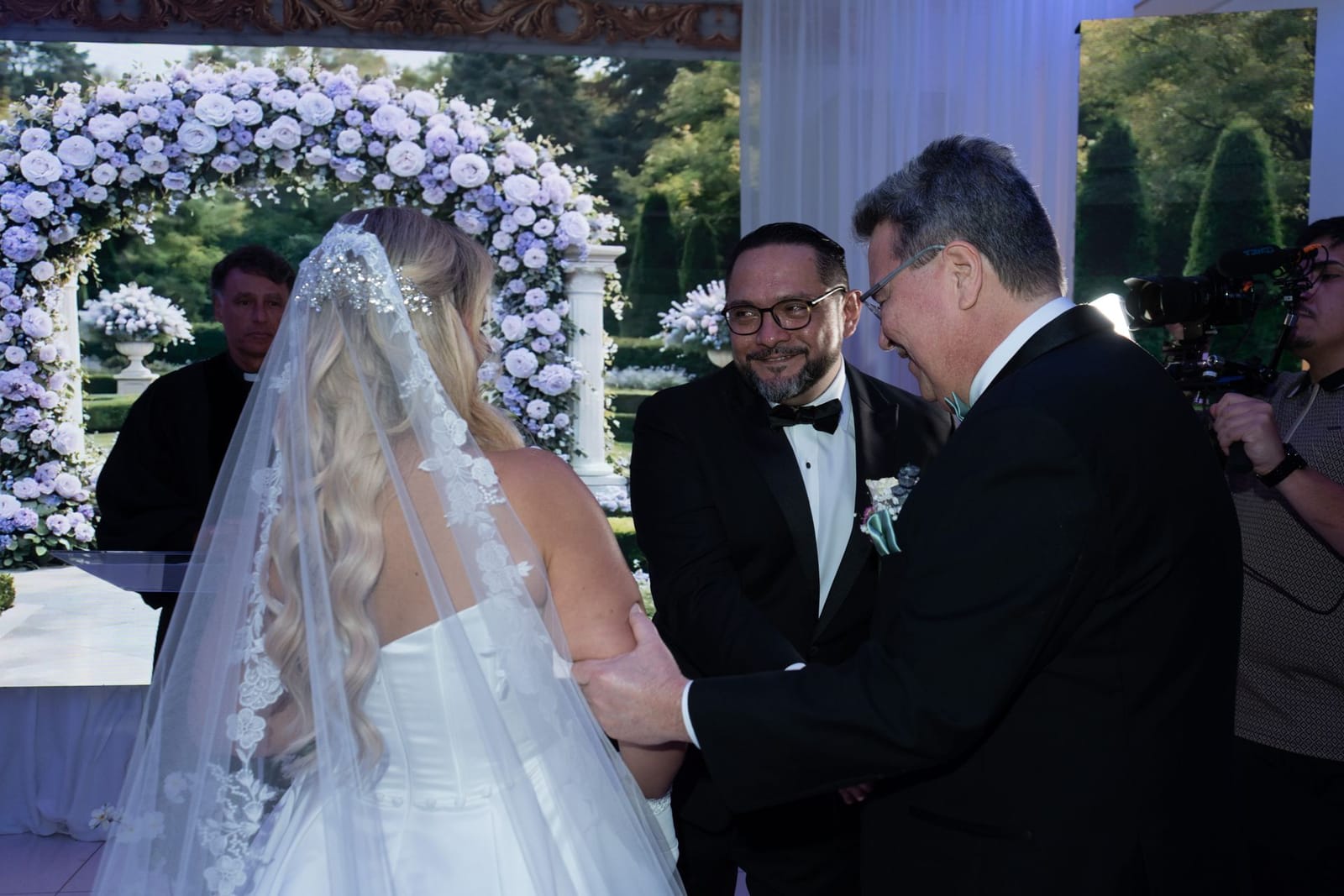 Ceremonia de boda en el salón